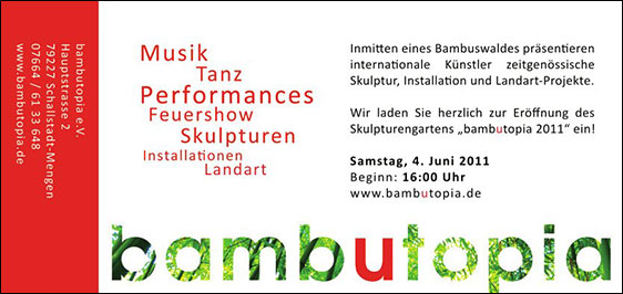 bambutopia 2011 Vernissage